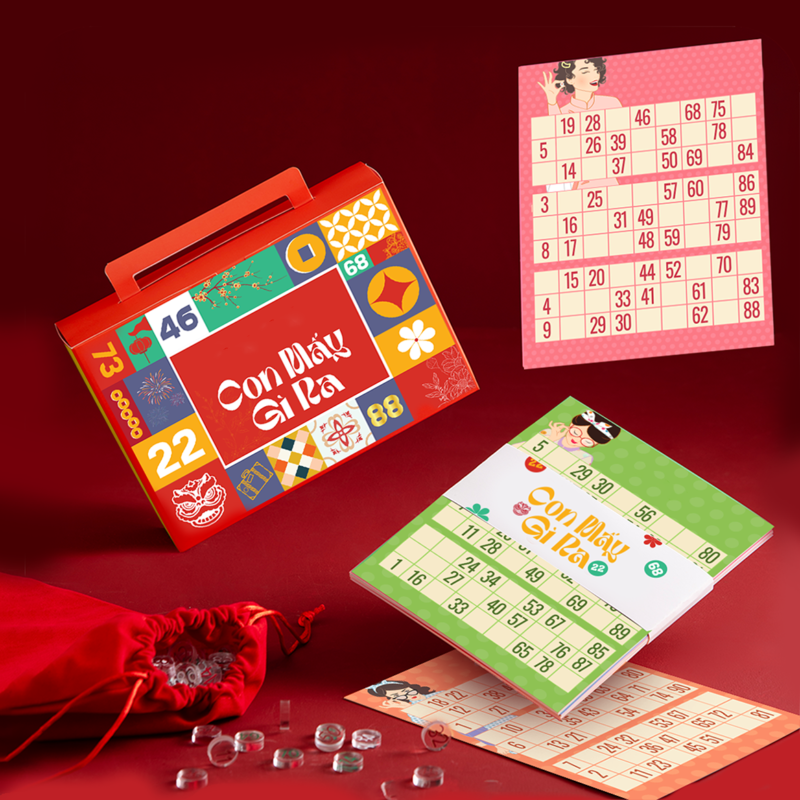 Bộ lô tô Cô Tám Xuân Thời Hộp Vali
