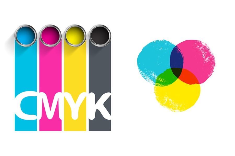 Hệ màu CMYK hoạt động trên nguyên lý hấp thụ ánh sáng