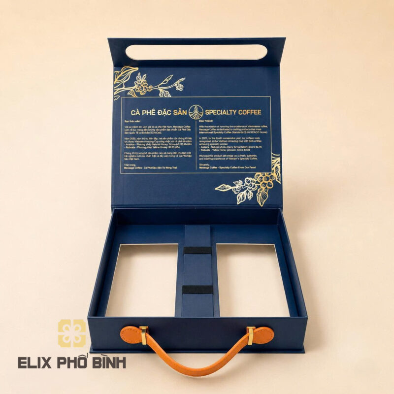 Hộp cà phê đặc sản có quai - Ảnh 5