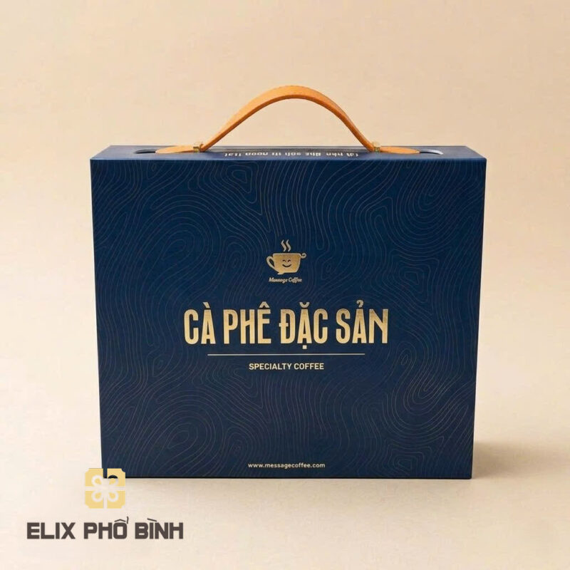 Hộp cà phê đặc sản có quai - Ảnh 8