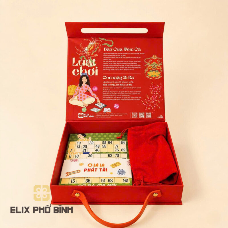 Hộp bầu cua lô tô - Ảnh 7