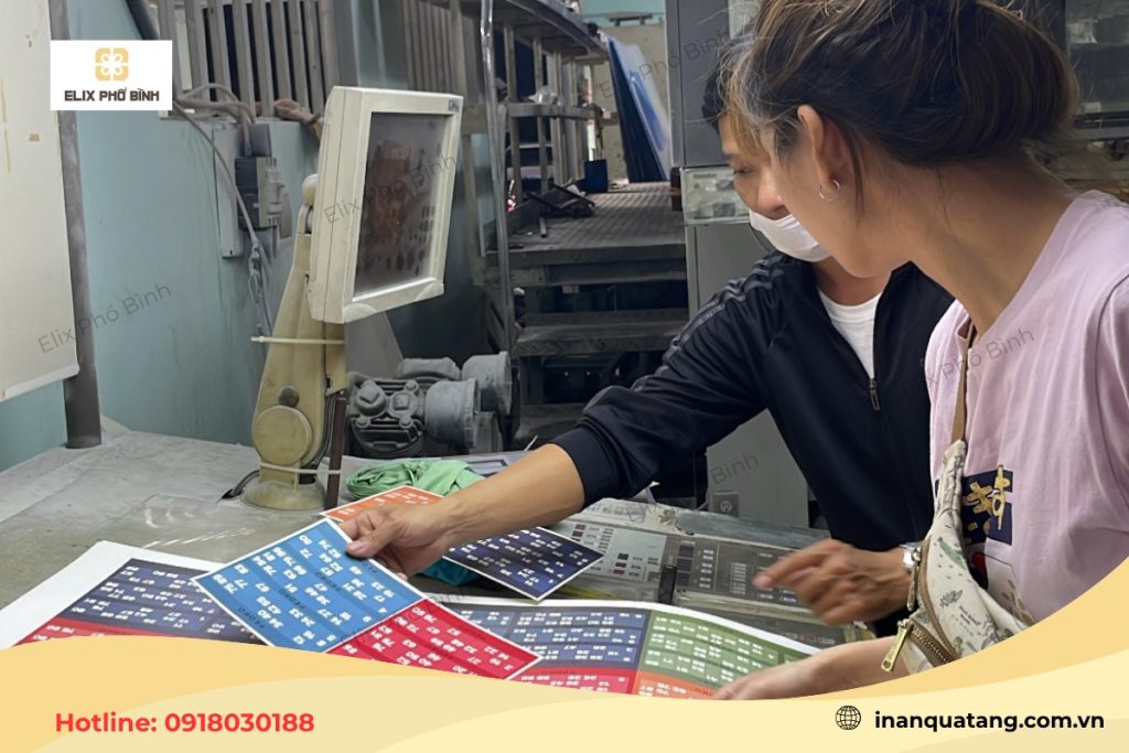 Ứng dụng công nghệ in khác nhau cho ra thành phẩm khác nhau
