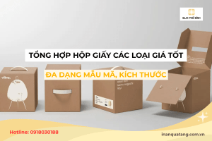 Dịch vụ in hộp giấy theo yêu cầu giá rẻ - Giao hàng toàn quốc