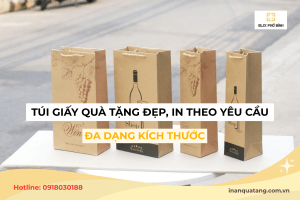 Túi giấy đựng rượu cao cấp - Thiết kế theo yêu cầu, giá tận xưởng