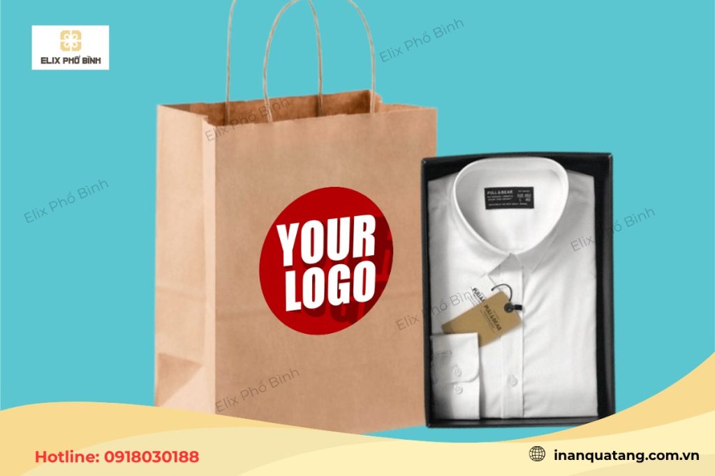 Túi giấy in logo giúp tạo sự khác biệt và đem lại trải nghiệm mua sắm thú vị cho khách hàng