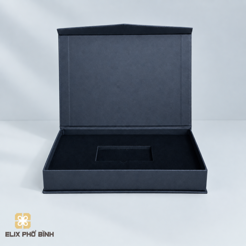 Hộp quà tặng doanh nghiệp nắp nam châm