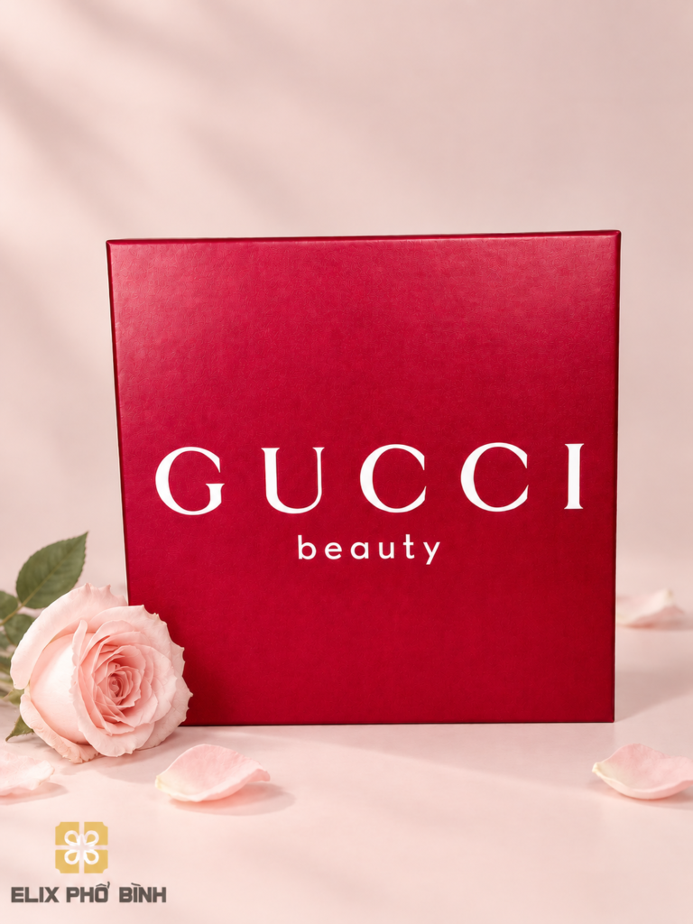 Hộp đựng thời trang cao cấp được thiết kế nắp âm dương của Gucci