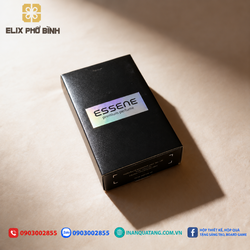 Dịch vụ in hộp mỹ phẩm cao cấp tại Elix Phổ Bình