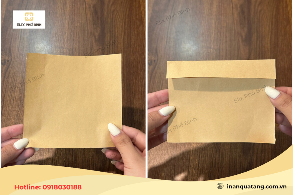 Những lỗi cơ bản khi gấp túi giấy tại nhà 