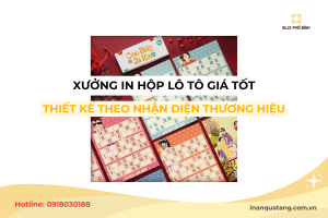 Xưởng in hộp lô tô giá tốt, thiết kế theo nhận diện thương hiệu