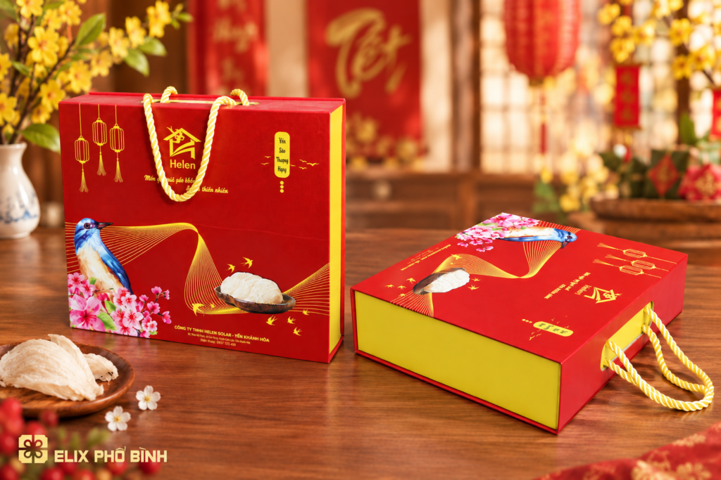 Hộp quà Tết cho gia đình cần mang lại cảm giác ấm cúng