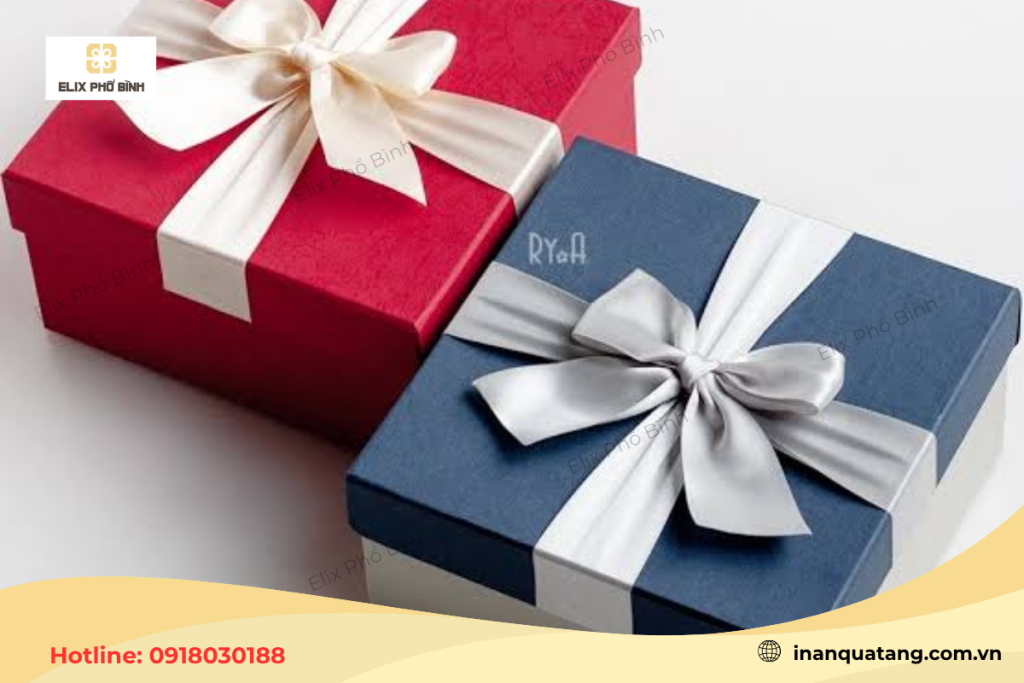Lựa chọn kích thước phù hợp với từng món quà bên trong