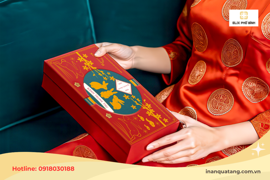 Sử dụng giấy Couche in hình sắc nét bồi bên ngoài hộp cứng 