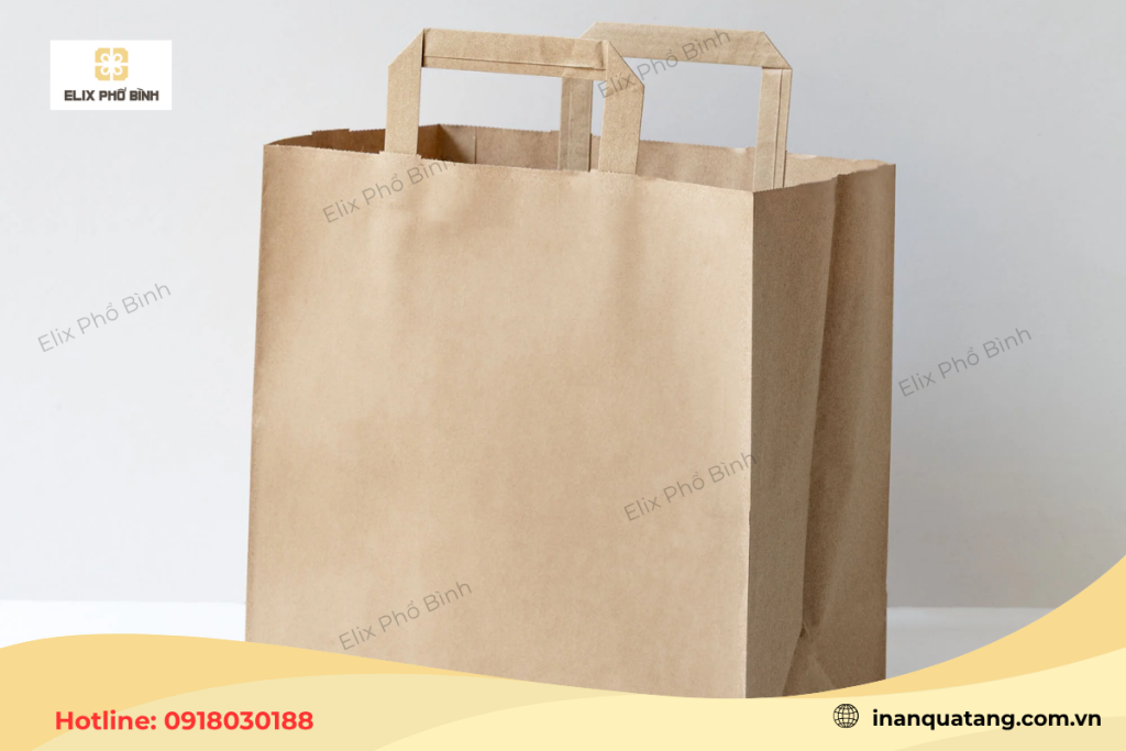 in túi giấy số lượng ít