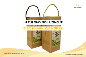 In túi giấy số lượng ít - Giao nhanh, giá hợp lý