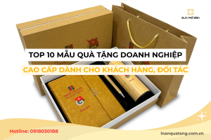 10+ mẫu quà tặng doanh nghiệp cao cấp dành cho khách hàng, đối tác