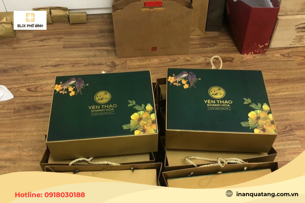 Hộp quà tặng doanh nghiệp yến sào 