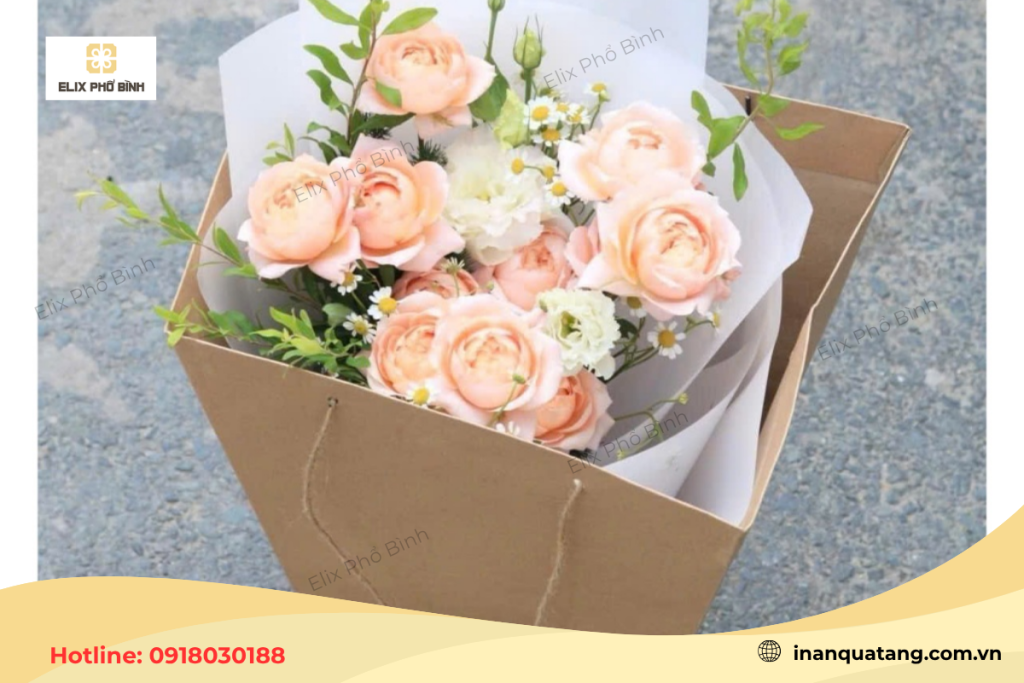 Thiết kế túi giấy thể hiện được phong cách thương hiệu 