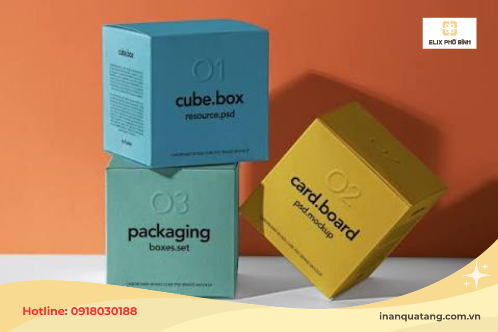Xu hướng in logo thương hiệu trên các mẫu bao bì giấy 