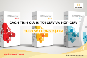 Cách tính giá in túi giấy và hộp giấy theo số lượng đặt in