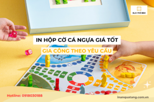 In hộp cờ cá ngựa giá tốt, gia công theo yêu cầu