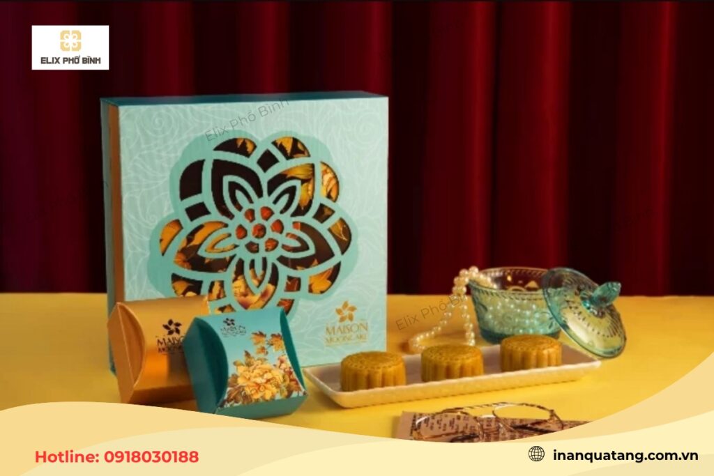 Thiết kế hộp bánh riêng để tăng nhận diện thương hiệu và để lại dấu ấn trong mắt khách hàng