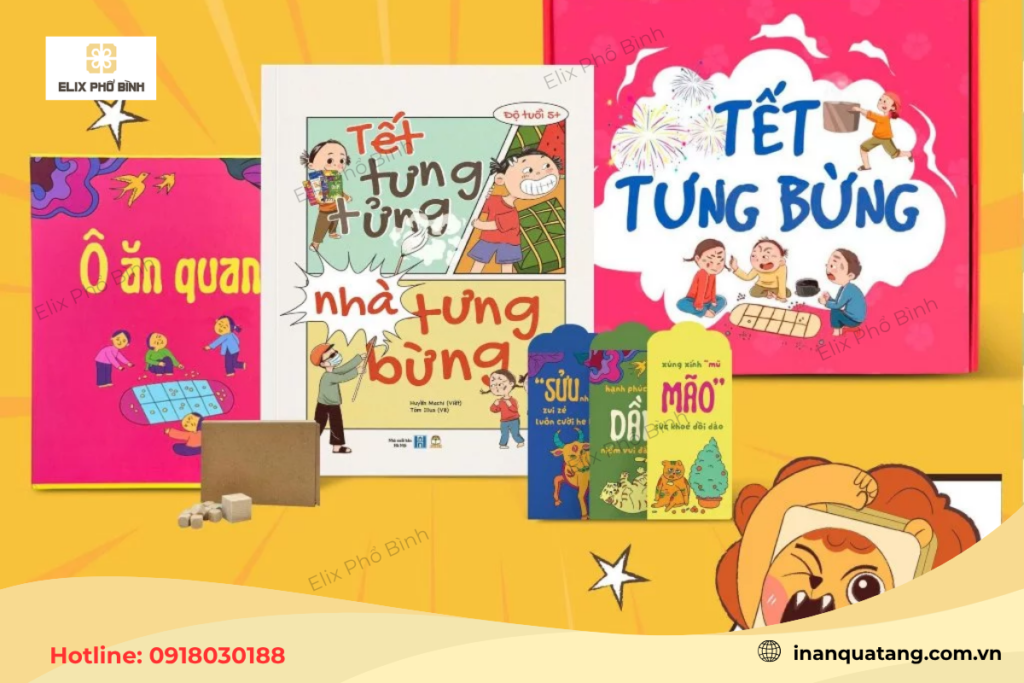 Báo giá chi tiết in hộp quà Tết tại Elix Phổ Bình