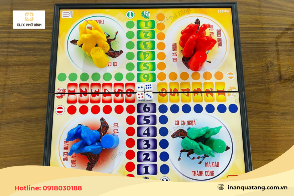Sử dụng hộp trò chơi tết trong dịp hội chợ xuân