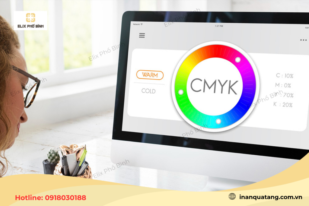Sử dụng file in thiết kế với hệ màu CMYK